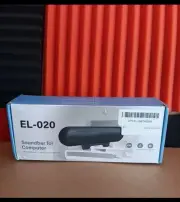 Computer Speakers Single USB Speakers For Desktop Monitor Black EL-020