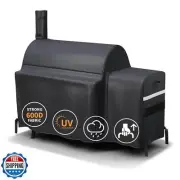 Grisun Grill Cover for Oklahoma Joe's Longhorn Offset Smoker, Anti-UV Waterpr