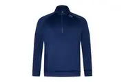 Canterbury Mens Half Zip Fleece Top (Medieval Blue) - UTRD3350
