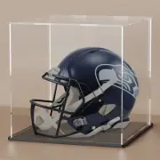 Acrylic Display Case, 12x12x12 Inch Cube, Clear Acrylic Box with Matte Black ...