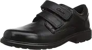 [Clarks] Boy's Remi Pace K Wide Fit School Uniform Shoes