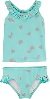 [Carter's] Baby-Girls Swimwear Set (Heart Tankini, 2t)