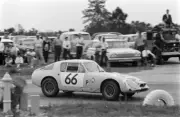 Rauno Aaltonoen Clive Baker Austin Healey Sprite BMC 1966 Racing Old Photo 1