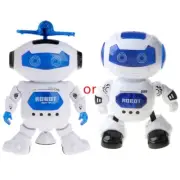 Electronic Walking Dancing Robot With Music Lightening For Kids
