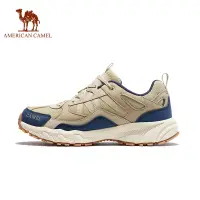 在飛比找蝦皮商城優惠-American CAMEL 男士運動鞋防滑耐磨登山鞋