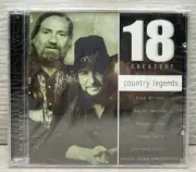 18 Greatest Country Legends (CD 2006) Willie Nelson Johnny Cash Brand New/Sealed