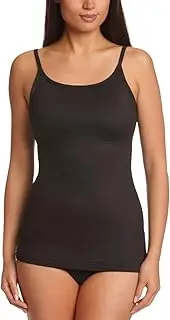 [Maidenform] Women's Flexees Shapewear Firm Control Camisole, Black, Large