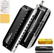 Updated FORERUNNER 2.0 without Valves Chromatic Harmonica 12-Hole 48 Tones C Key