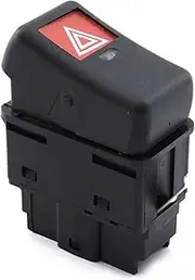 HAUAGEZWU 8157750 Emergency Hazard Warning Flash Light Button Switch Fit for Volvo FH 12 16 FL FM 7 10 12 NH 12 1096414 Car Accessories