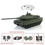 1/16 Henglong 7.0 Leopard2A6 RC Tank RTR 3889 Bearing Rubber Pads Metal Tracks