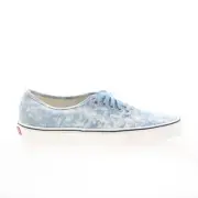 Vans Authentic VN0A5HZS9FM Mens Blue Mesh Skate Inspired Sneakers Shoes