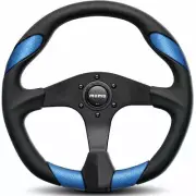 MOMO AUTOMOTIVE ACCESSORIES QRK35BK0BU QUARK STEERING WHEEL