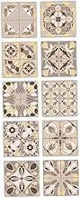 HOLIDYOYO 10pcs Wall Sticker Kitchen Tile Decals Peel and Stick Wallpaper for Kitchen Waterproof Kitchen Stickers Kitchen Decorations Kitchen Tile Stickers Tiles Protector Ceramic Tile PVC