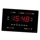 Digital Electronic Wall Clock Temperature Display Calendar Timer LED Display
