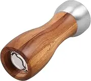 VINTORKY Wooden Pepper Grinder with Coarseness Hand Crank Mill Featuring Ceramic Core for Even Grinding Natural Design for Home and Kitchen Use