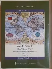 Great Courses: World War I:Great War CD Set Part 1, 2 & 3 (18 CDs & Guidebook)