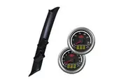 Navara D22 1997-2014 Pillar Pod w/ 2in1 Gauge Ext Temp Volts Boost Oil Press