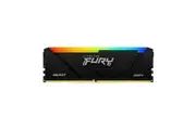 [KF432C16BB2AK2/16] FURY Beast RGB DDR4 16GB(2X8GB) DDR4 3200Mhz Dual Module CL16 Memory Black