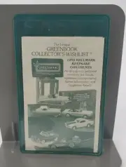 1995 The Unique Greenbook Collector's Wishlist. Hallmark Keepsake Ornaments. NEW
