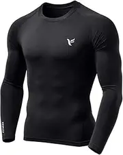 [Zexer] Compression T-Shirt for Men | Compression T-Shirt for Men | Black Slim Fit T-Shirt
