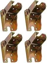 QUMIIRITY 4PCS Folding Hinge for Table Legs Hinges for Furniture Use for Space Saving Kitchens and Retail High Grade Material Versatile for Tables and Chairs
