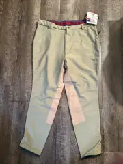 Devon-Aire Riding Breeches Womens Size 36 Khaki Grip Horse Equestrian Pants NEW