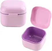 1Pc Plastic Nail Tool Sterilizer Box Nail Drill Bits Cleaning Box Polishing Tools Soaking Tray Manicure Pedicure Storage Container Case - Purple