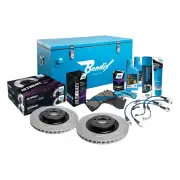 Bendix ULT+ Performance Front Brake Upgrade Kit for Ford Mustang FM 5.0GT 14-18
