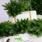 10PCS Pine Needle Plant Branch Artificial Plastic Christmas Tree Home Decor RP