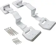 Little Chicks Anti-Tip Hinged Furniture Baby Safety Wall Anchors, Adjustable Strap & Maximum Strength Security - 2 Pack