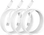 3Pack 6ft USB C to Lightning Cable iPhone Charger,[Apple MFi Certified] iPhone 14 13 Fast Chargers Cable 6ft,Long Type C Apple Charging Cord for iPhone 14 Pro Max 13 12 11 Pro XR XS 8 Plus iPad Pro