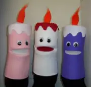 Advent Candle Set of 3 Ventriloquist Puppets- ministry-religious education