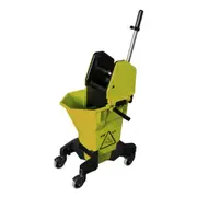 SYR Long Tall Sally Combo Mopping Bucket For Kentucky & Flat Mop Cleaner YLLW