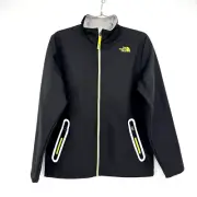 North Face Apex Bionic Jacket Youth XL 18-20 TNF Black Zip Front Outdoors NWT
