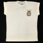 Pusheen The Cat WHATEVER Girls Women's T-Shirt NWT Licensed & Official