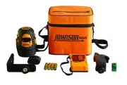 Johnson Level & Tool 40-6638 Self-Leveling 360 Degree Line Laser Kit, Red, 1 Kit