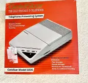 Gold Star Model 6000 Telephone Answering System Micro Cassette new 5