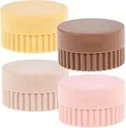 4Pcs Travel Bottles, 20ml Leakproof & Portable Travel Toiletry Set, Reusable & Multi-Use Mini Containers with Lids for Home Containers