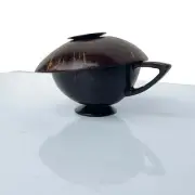 Ceylon Coconut Shell Bowl Tea Cup & Saucer Eco Friendly Handmade NEW