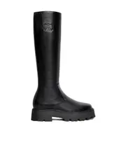CELINE BULKY ZIPPED BOOT in Calfskin 41 black