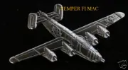 B-24 LIBERATOR HAT PIN XL CONSOLIDATED US ARMY AIR CORPS AIR FORCE NAVY WW 2**