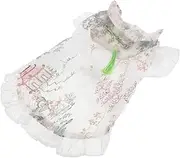 BESPORTBLE Chinese Style Cheongsam Outfit for Small Dogs Sleeveless Design for Unrestricted Movement Soft Skin Friendly for Year Celebrations
