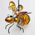 Solar Hanging Bug Light Bug Fairy Lights Bug Glowing Lamp for Outside Lawn Decor