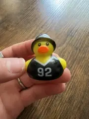 Dutch Bros March Madness Black & Yellow Mini Rubber Duck 92 New