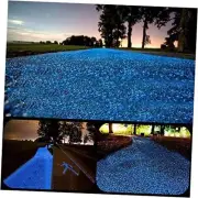 9.7LbsPcs Glow in The Dark Stones Garden Pebbles Rocks Indoor Large 2000 Blue