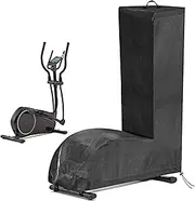 Cross Trainer Cover, Waterproof, 420D Oxford Full Tarpaulin, Suitable for Cross Trainer for Home, Elliptical Trainer, Home Bike, Cross Trainer (175 x 70 x 175 (60 cm)
