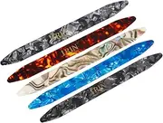 Celluloid Picks, 5pcs Celluloid Picks Plectrum Oud Risha Pick for Yueqin Moon Lute Liu-chin Oud String Musical Instrument