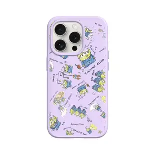 【RHINOSHIELD 犀牛盾】iPhone 15/Plus/Pro/Max SolidSuit背蓋手機殼/玩具總動員-三眼怪樂園(迪士尼)