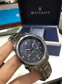 在飛比找Yahoo!奇摩拍賣優惠-瑪莎拉蒂手錶MASERATI手錶SUCCESSO款，編號:R