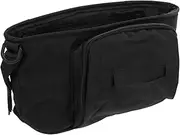 Hohopeti Portable Baby Stroller Hanging Bag Waterproof Cart Bag Cup Holders Pockets for Diapers Snacks